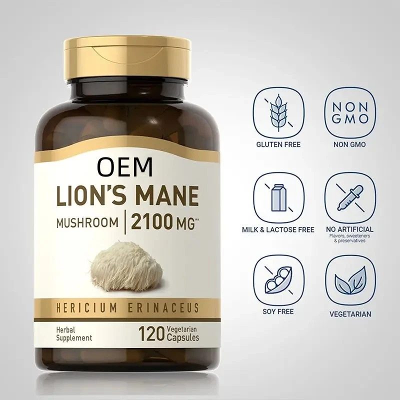 Organic Lions Mane Extract Capsules suppliers