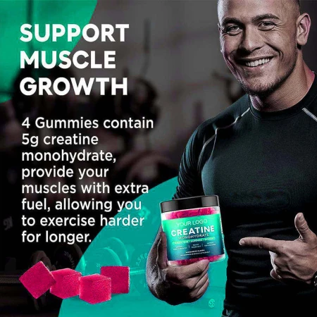 Workout Creatine Monohydrate Energy Gummy suppliers
